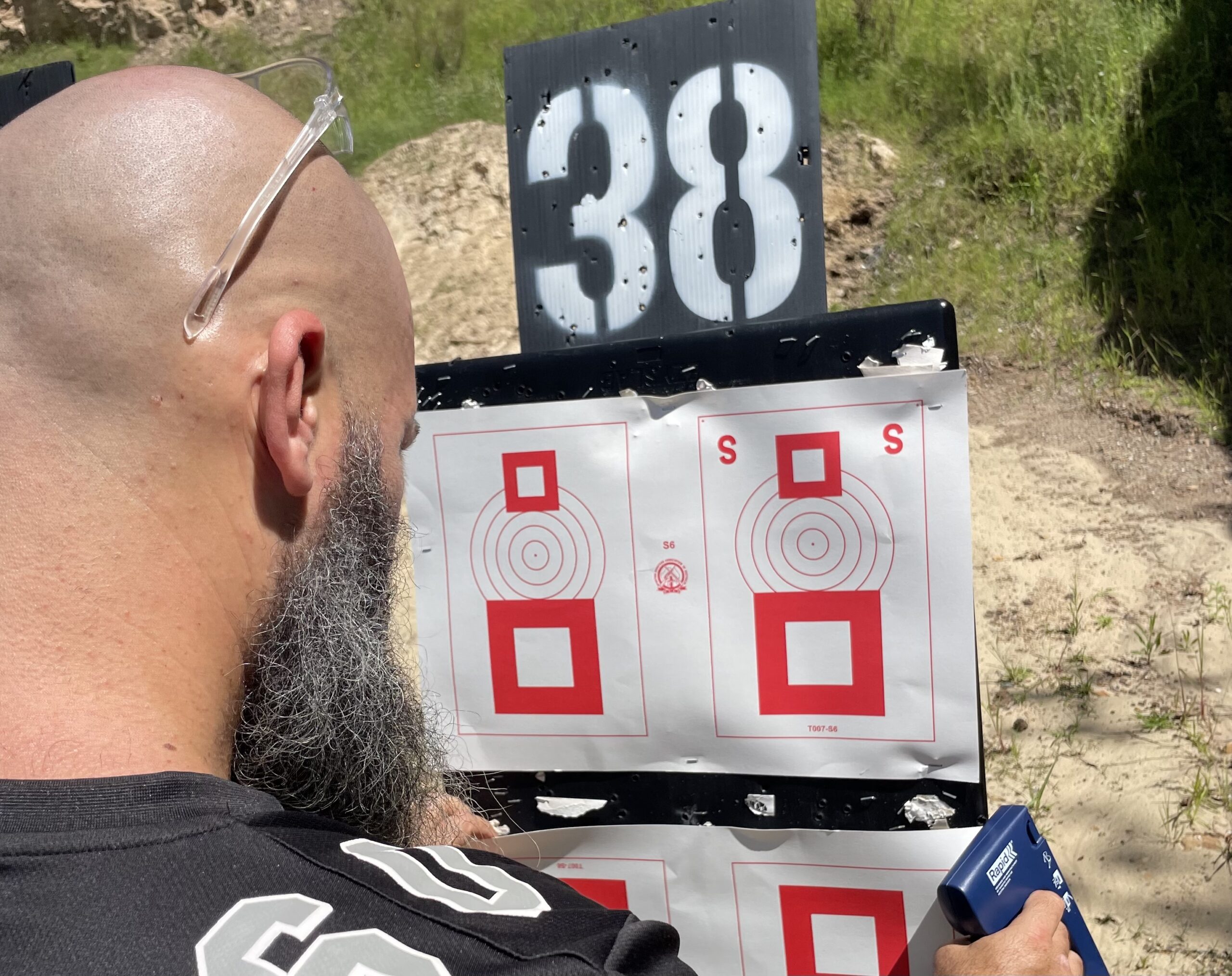 Try shooting and changing targets