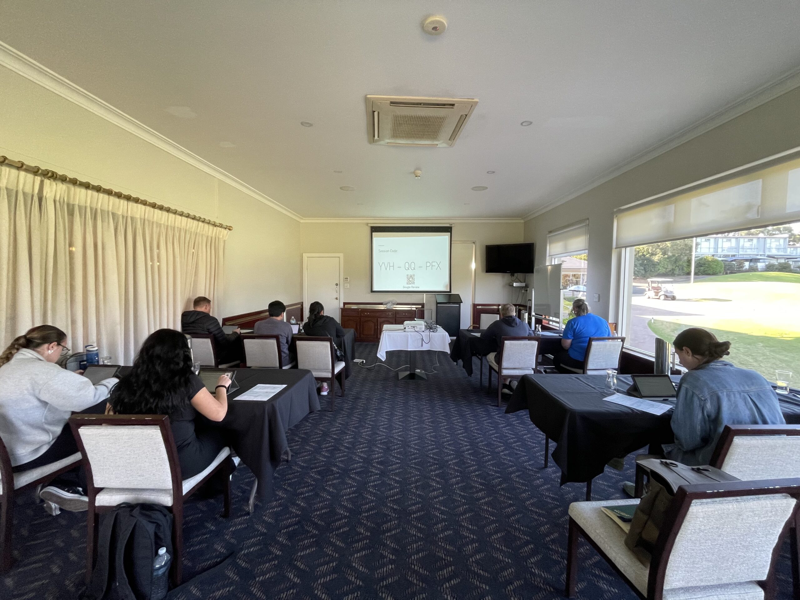 Boat licence course Ryde theory component in class.