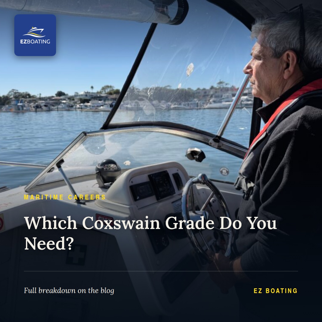 Coxswain Grade 1 vs 2 vs 3: Which One Do You Actually Need?